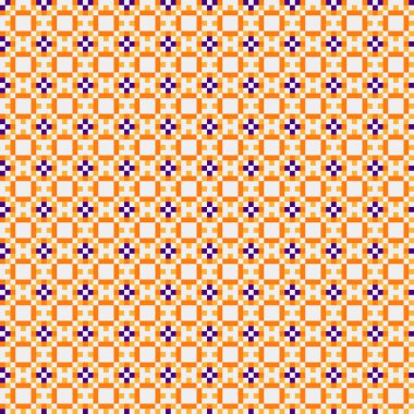 Soyut çapraz desenli üretken hesaplama sanatı çizimi