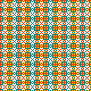 Soyut çapraz desenli üretken hesaplama sanatı çizimi