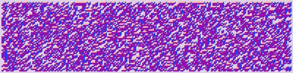 Edward Zajecs 2. Cubo 'nun 1971' deki uygulaması. Esasen 8 taştan oluşan bir Truchet fayans seti ve yerleştirme sanatı illüstrasyonu için kurallar  