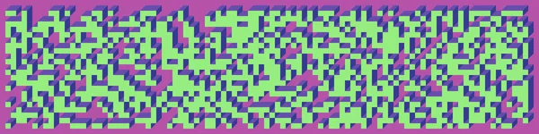 Soyut geometrik arkaplan. Edward Zajecs 2. Cubo 'nun 1971' deki uygulaması. Esasen 8 taştan oluşan bir Truchet fayans seti ve yerleştirme sanatı illüstrasyonu için kurallar 