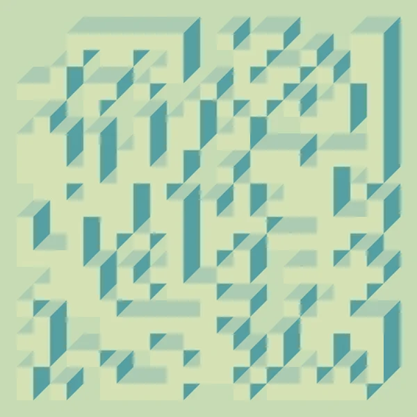 Αφηρημένο Γεωμετρικό Υπόβαθρο Εφαρμογή Του Edward Zajes Cubo Από 1971 — Διανυσματικό Αρχείο