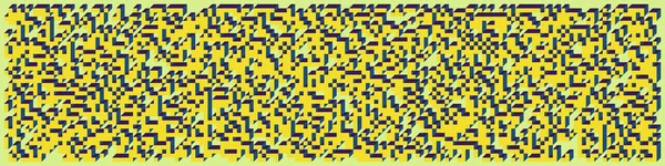 Edward Zajecs 2. Cubo 'nun 1971' deki uygulaması. Esasen 8 taştan oluşan bir Truchet fayans seti ve yerleştirme sanatı illüstrasyonu için kurallar  