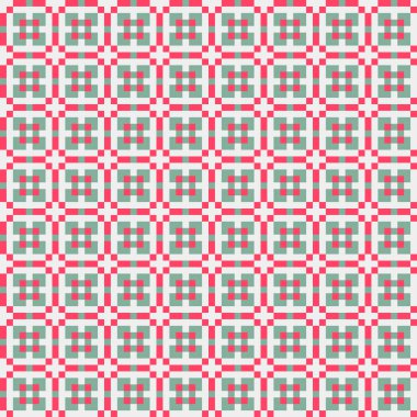 Soyut çapraz desenli üretken hesaplama sanatı çizimi