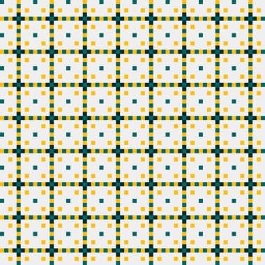 Soyut çapraz desenli üretken hesaplama sanatı çizimi