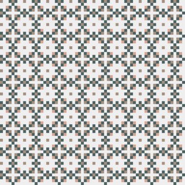 Soyut çapraz desenli üretken hesaplama sanatı çizimi