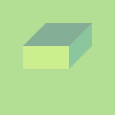 Edward Zajecs 2. Cubo 'nun 1971' deki uygulaması. Esasen 8 taştan oluşan bir Truchet fayans seti ve yerleştirme sanatı illüstrasyonu için kurallar  