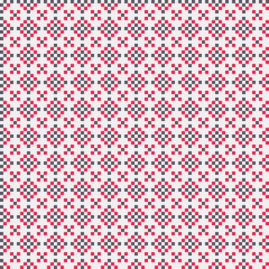 Soyut çapraz desenli üretken hesaplama sanatı çizimi