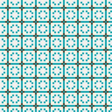 Soyut çapraz desenli üretken hesaplama sanatı çizimi