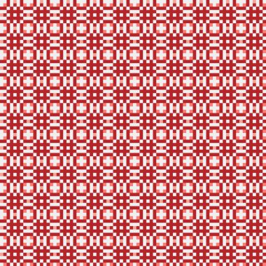 Soyut çapraz desenli üretken hesaplama sanatı çizimi