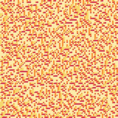 Edward Zajec 'in 1971' deki Il Cubo 'sunun uygulanması. Esasen 8 taştan oluşan bir Truchet fayans seti ve yerleştirme sanatı illüstrasyonu için kurallar