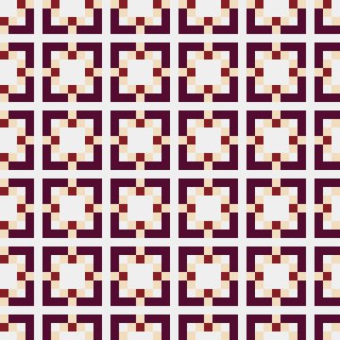 Soyut çapraz desenli üretken hesaplama sanatı çizimi