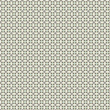 Soyut çapraz desenli üretken hesaplama sanatı çizimi