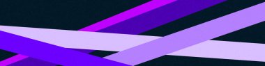 Elektrikli Mor Renk Çizgileri Geçen Üretici Sanat Biçimi Renkli Çizim