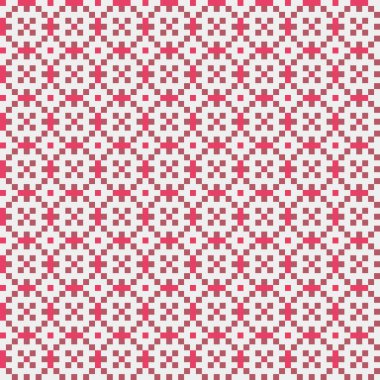 Soyut çapraz desenli üretken hesaplama sanatı çizimi