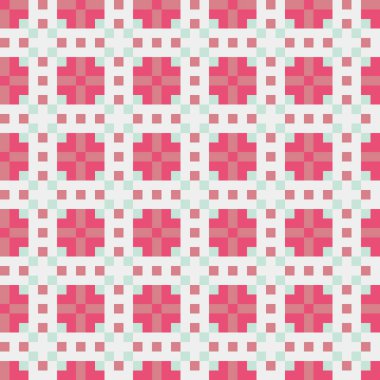 Soyut çapraz desenli üretken hesaplama sanatı çizimi