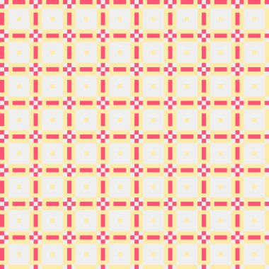 Soyut çapraz desenli üretken hesaplama sanatı çizimi