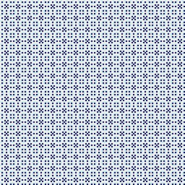 Soyut çapraz desenli üretken hesaplama sanatı çizimi