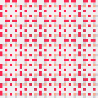 Soyut çapraz desenli üretken hesaplama sanatı çizimi