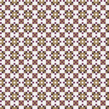 Soyut çapraz desenli üretken hesaplama sanatı çizimi