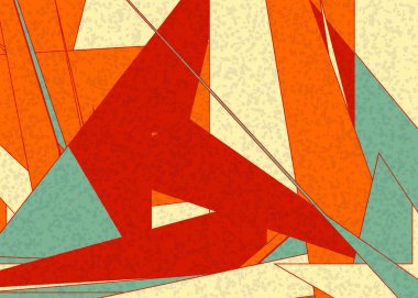 Piet Mondrian Biçimli Hesapsal Üretim Sanatı arkaplan çizimi