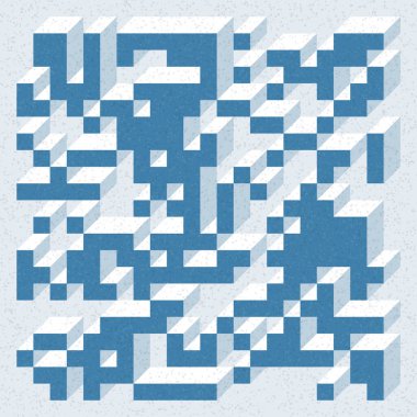 Edward Zajecs 2. Cubo 'nun 1971' deki uygulaması. Esasen 8 taştan oluşan bir Truchet fayans seti ve yerleştirme sanatı illüstrasyonu için kurallar  