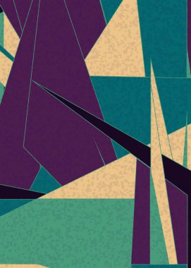 Piet Mondrian Biçimli Hesapsal Üretim Sanatı arkaplan çizimi