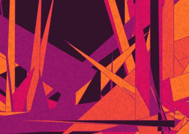 Piet Mondrian Biçimli Hesapsal Üretim Sanatı arkaplan çizimi