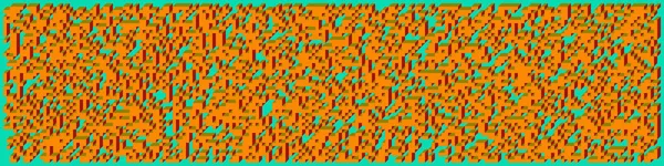 Soyut geometrik arkaplan. Edward Zajecs 2. Cubo 'nun 1971' deki uygulaması. Esasen 8 taştan oluşan bir Truchet fayans seti ve yerleştirme sanatı illüstrasyonu için kurallar 