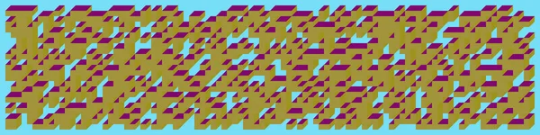 Edward Zajecs 2. Cubo 'nun 1971' deki uygulaması. Esasen 8 taştan oluşan bir Truchet fayans seti ve yerleştirme sanatı illüstrasyonu için kurallar  