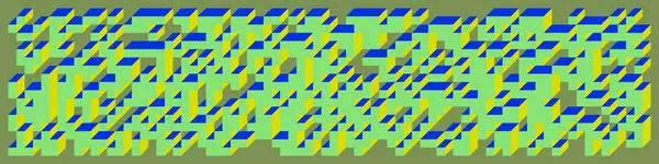 Fondo Geométrico Abstracto Implementación Edward Zajecs Cubo Desde 1971 Esencialmente — Archivo Imágenes Vectoriales