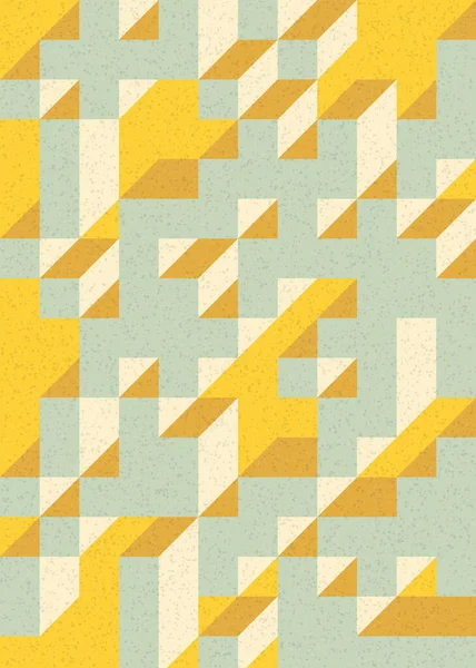 Edward Zajecs 2. Cubo 'nun 1971' deki uygulaması. Esasen 8 taştan oluşan bir Truchet fayans seti ve yerleştirme sanatı illüstrasyonu için kurallar  