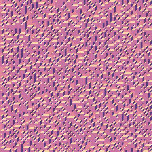 Soyut geometrik arkaplan. Edward Zajecs 2. Cubo 'nun 1971' deki uygulaması. Esasen 8 taştan oluşan bir Truchet fayans seti ve yerleştirme sanatı illüstrasyonu için kurallar 