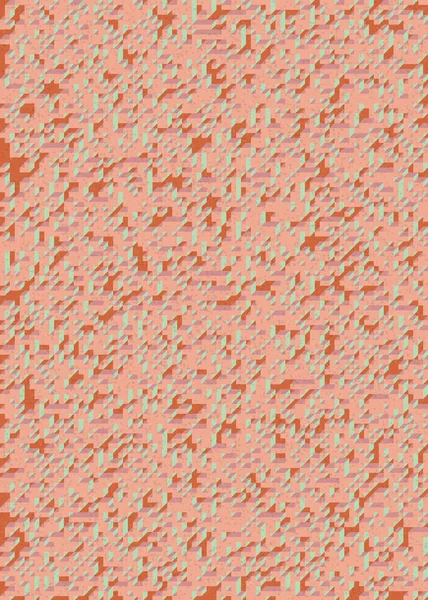 Edward Zajecs 2. Cubo 'nun 1971' deki uygulaması. Esasen 8 taştan oluşan bir Truchet fayans seti ve yerleştirme sanatı illüstrasyonu için kurallar  