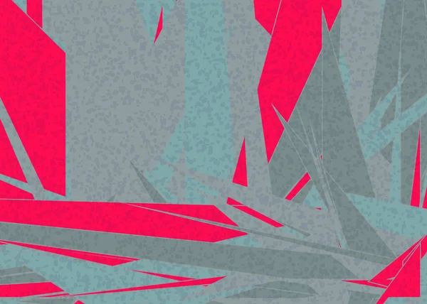Piet Mondrian Stil Computational Generative Art Hintergrundillustration — Stockvektor