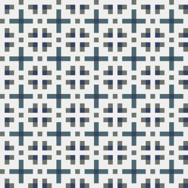 Soyut çapraz desenli üretken hesaplama sanatı çizimi