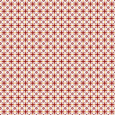 Soyut çapraz desenli üretken hesaplama sanatı çizimi