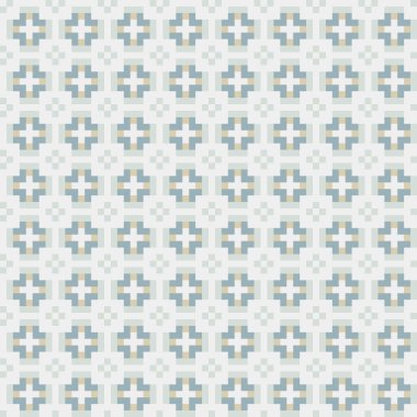 Soyut çapraz desenli üretken hesaplama sanatı çizimi