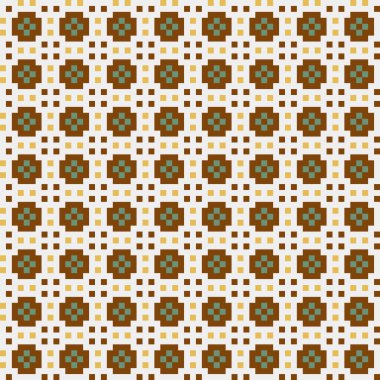 Soyut çapraz desenli üretken hesaplama sanatı çizimi