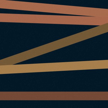 Amber Brown renk kesişen çizgiler üretici sanat tarzı renkli illüstrasyon