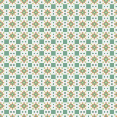 Soyut çapraz desenli üretken hesaplama sanatı çizimi