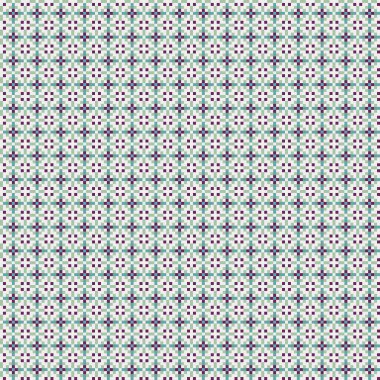 Soyut çapraz desenli üretken hesaplama sanatı çizimi