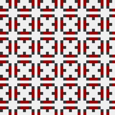 Soyut çapraz desenli üretken hesaplama sanatı çizimi