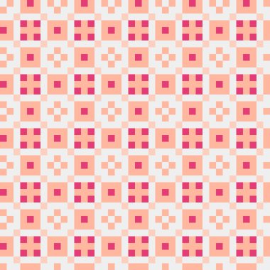 Soyut çapraz desenli üretken hesaplama sanatı çizimi