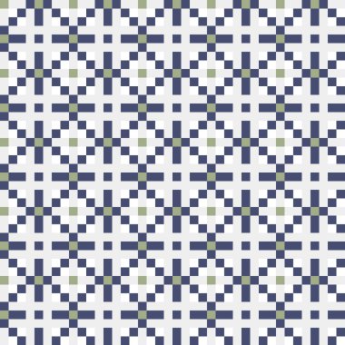 Soyut çapraz desenli üretken hesaplama sanatı çizimi