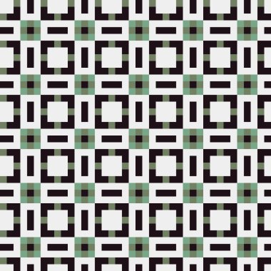 Soyut çapraz desenli üretken hesaplama sanatı çizimi