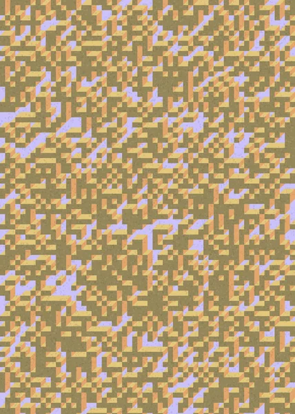 Soyut geometrik arkaplan. Edward Zajecs 2. Cubo 'nun 1971' deki uygulaması. Esasen 8 taştan oluşan bir Truchet fayans seti ve yerleştirme sanatı illüstrasyonu için kurallar 