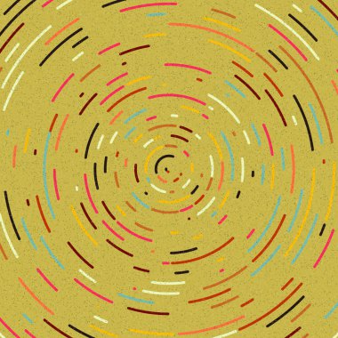 Renkli Evren Dağıtımı Hesaplamalı Üretken Sanat arkaplan çizimi