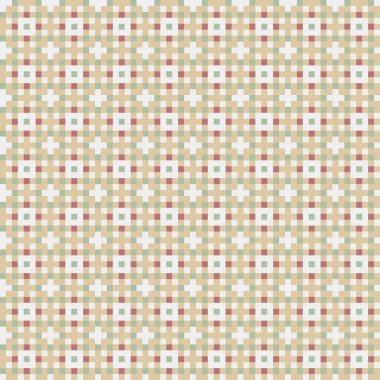 Soyut çapraz desenli üretken hesaplama sanatı çizimi