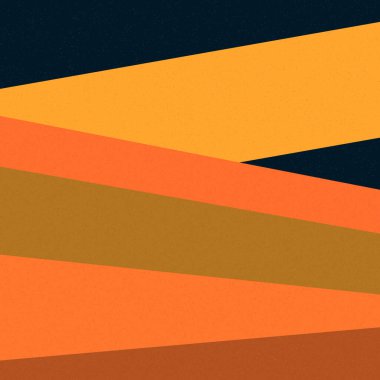 Parlak Turuncu Çizgileri Geçme Üretici Sanat Biçimi Renkli Çizim