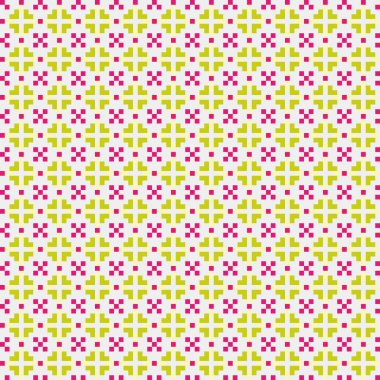 Soyut çapraz desenli üretken hesaplama sanatı çizimi